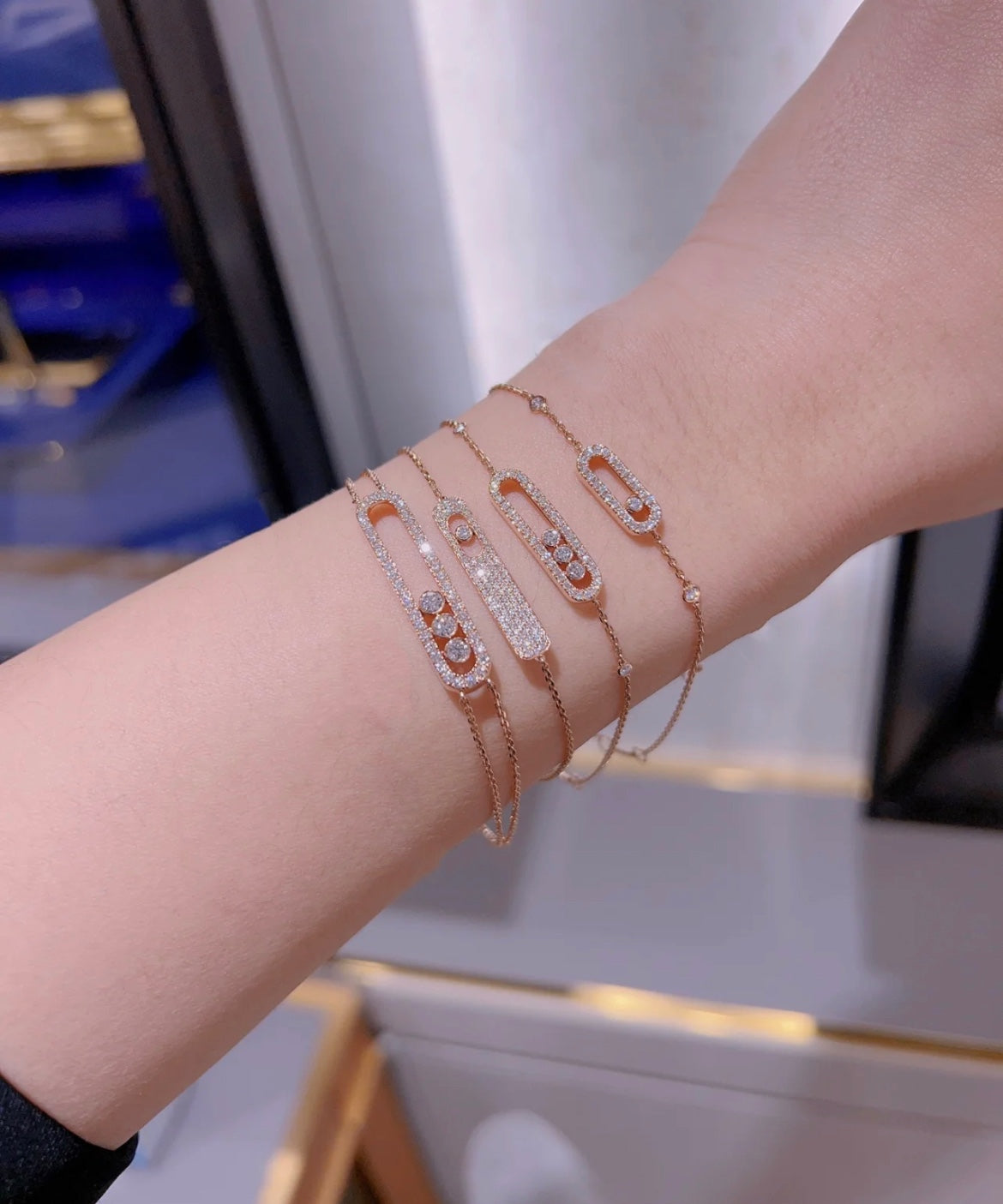 [Eterna Jewels]MOVE CLASSIQUE DIAMOND PAVED BRACELET
