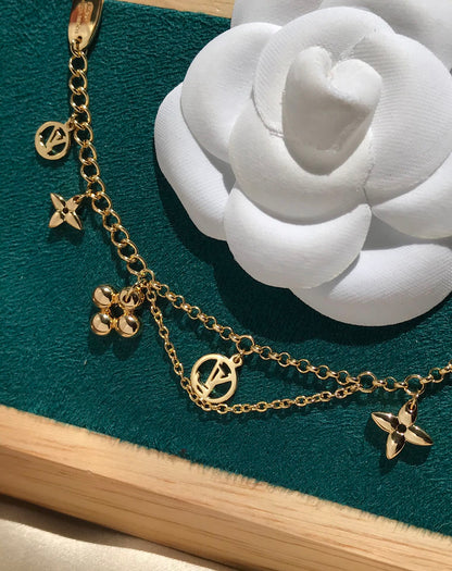 [Eterna Jewels]BLOOMING PINK GOLD MOP BRACELET