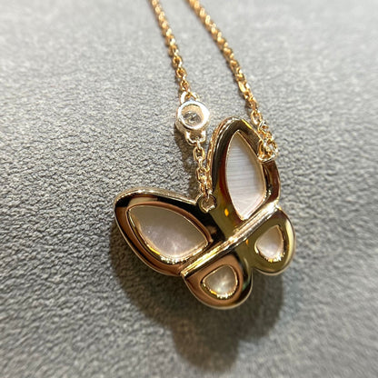 [Eterna Jewels]BUTTERFLY MOP DIAMOND NECKLACE