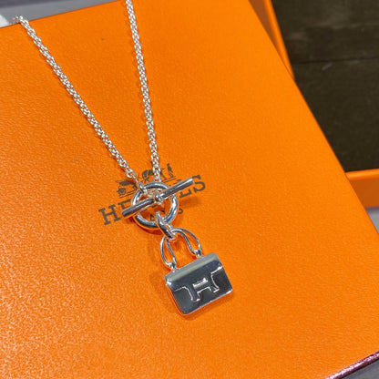 [Eterna Jewels]CONSTANCE PEDANT SILVER NECKLACE