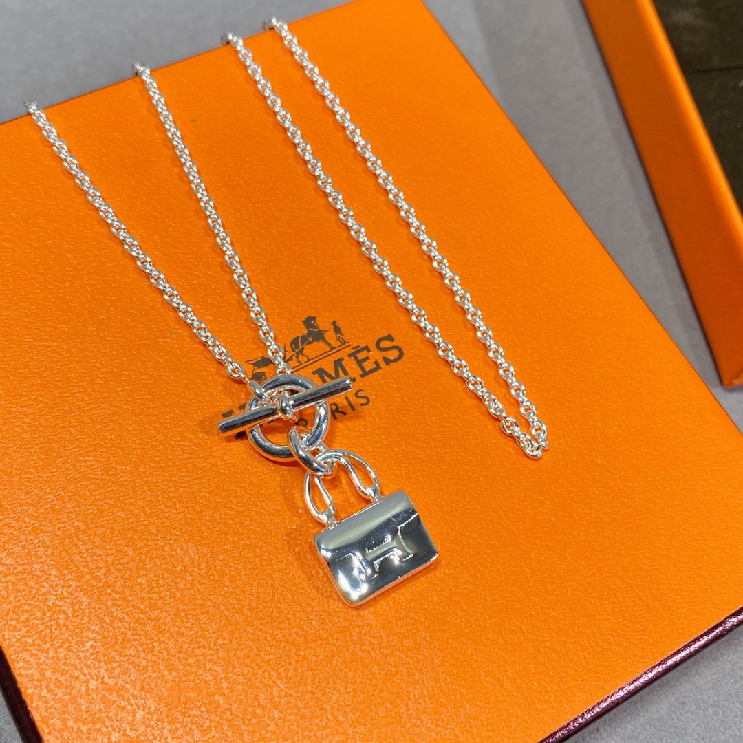 [Eterna Jewels]CONSTANCE PEDANT SILVER NECKLACE