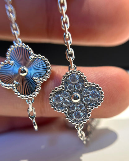 [Eterna Jewels] CLOVER 5 MOTIF LASER BRACELET COLLECTION