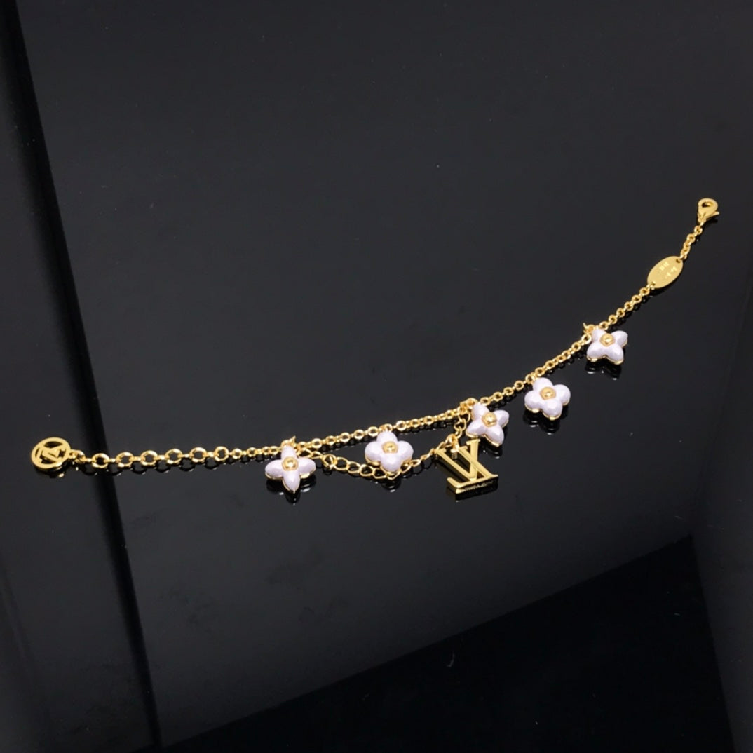 [Eterna Jewels]LOGO 6 MOTIF STAR AND SUN GOLD BRACELET