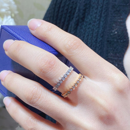 [Eterna Jewels]BEE LOVE DIAMOND PAVED SMALL RING