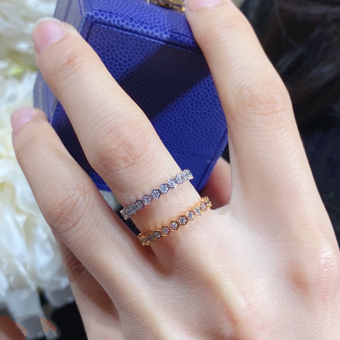 [Eterna Jewels]BEE LOVE DIAMOND PAVED SMALL RING