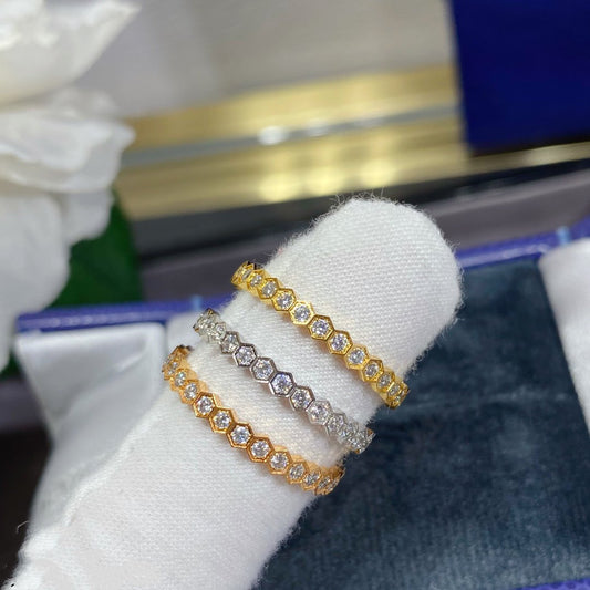 [Eterna Jewels]BEE LOVE DIAMOND PAVED SMALL RING