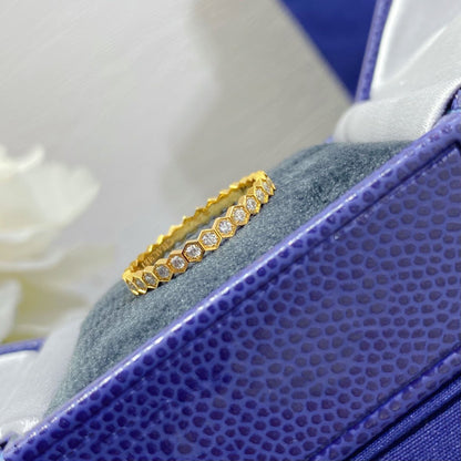 [Eterna Jewels]BEE LOVE DIAMOND PAVED SMALL RING