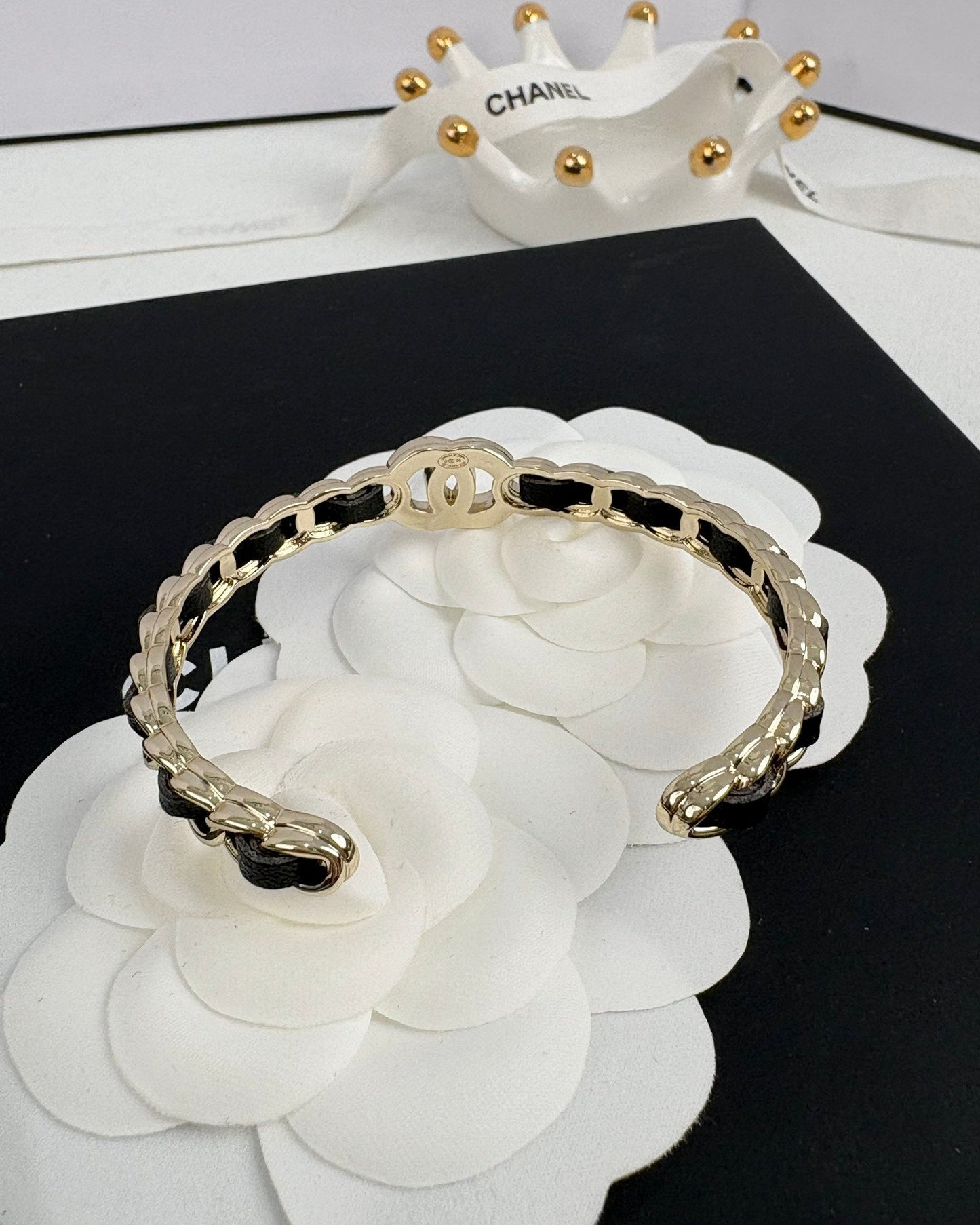 [Eterna Jewels]Double C Open Bangle