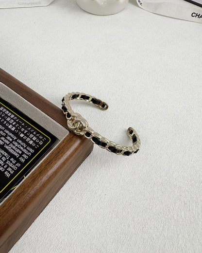 [Eterna Jewels]Double C Open Bangle