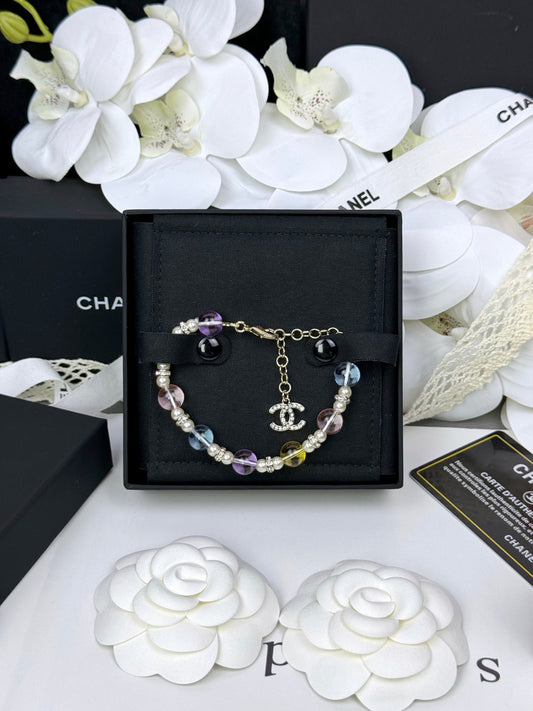 [Eterna Jewels]Colorful Transparent Resin Bracelet
