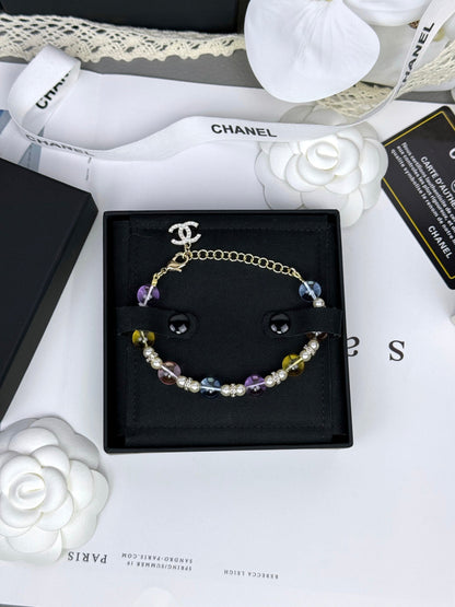 [Eterna Jewels]Colorful Transparent Resin Bracelet