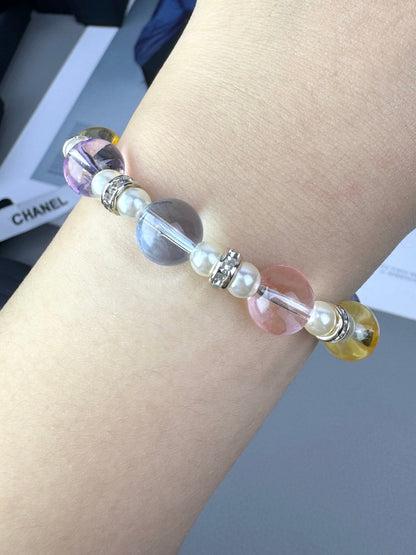 [Eterna Jewels]Colorful Transparent Resin Bracelet