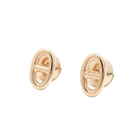 [Eterna Jewels]CHAINE SMALL EARRINGS GOLD AND SILVER