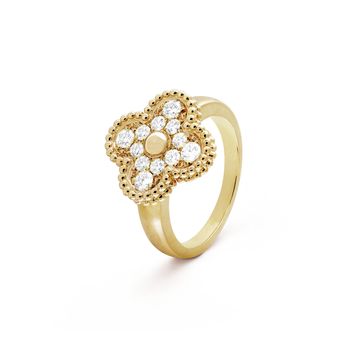 [Eterna Jewels]CLOVER DIAMOND RING