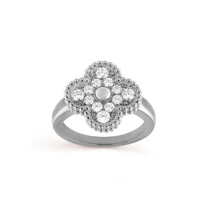 [Eterna Jewels]CLOVER DIAMOND RING