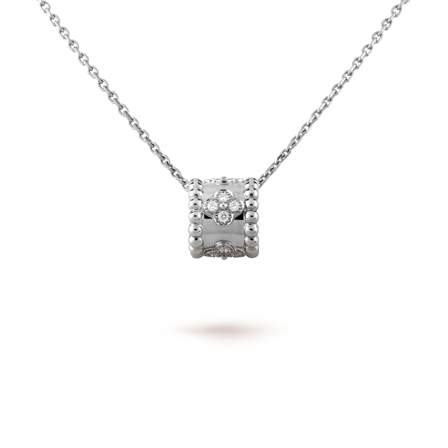 [Eterna Jewels]PERLEE PEDANT SIVLER DIAMOND NECKLACE