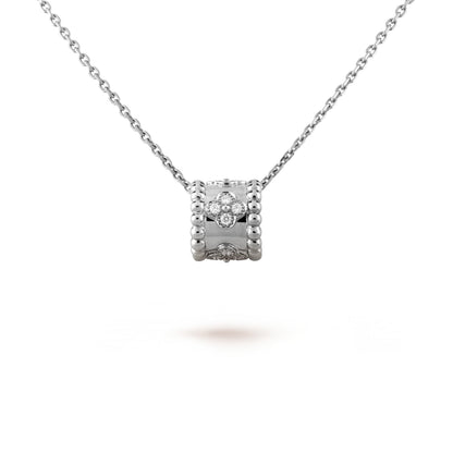 [Eterna Jewels]PERLEE PEDANT SIVLER DIAMOND NECKLACE