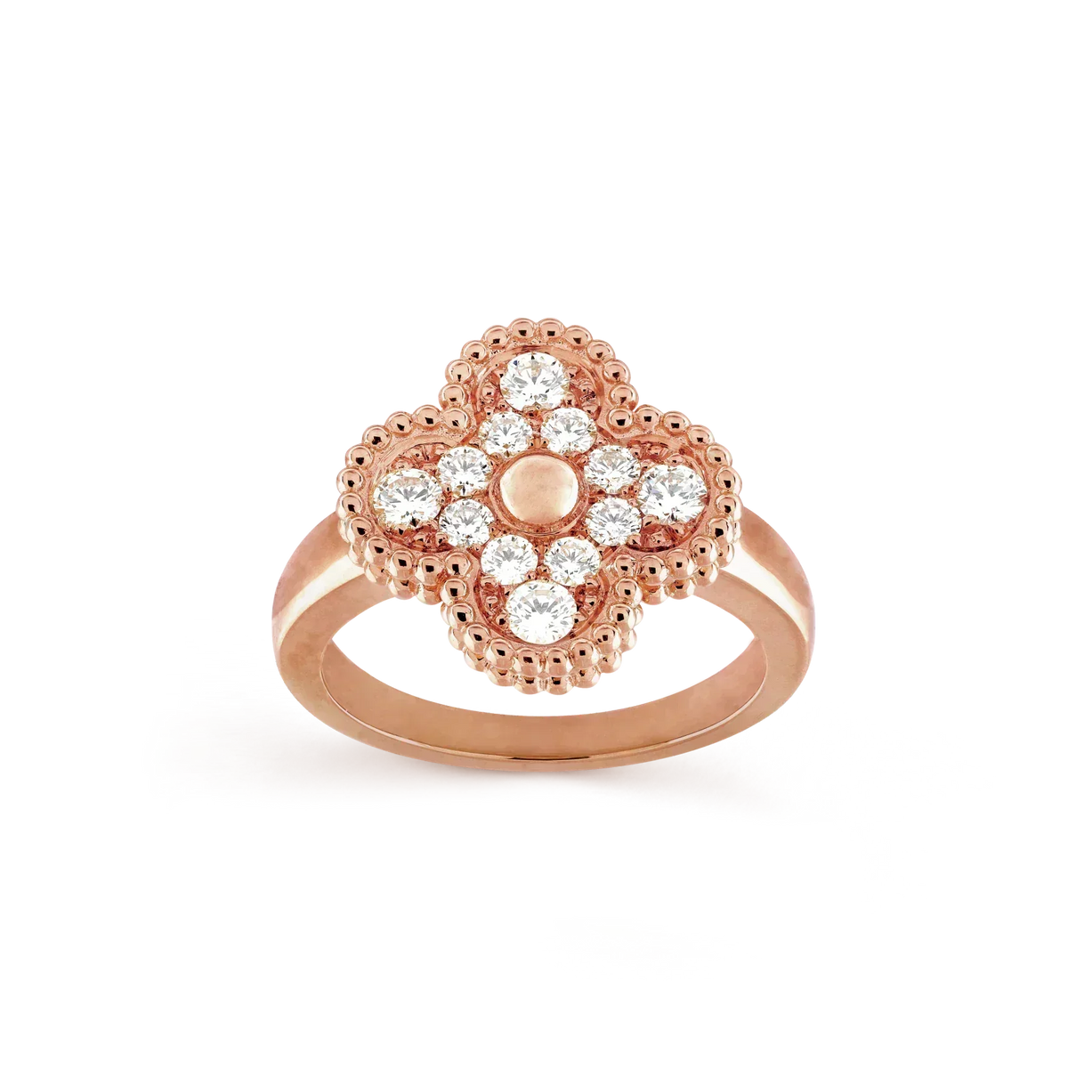 [Eterna Jewels]CLOVER DIAMOND RING