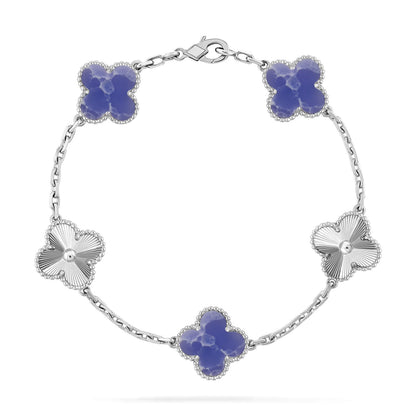 [Eterna Jewels]CLOVER 5 MOTIF BLUE VEINS BRACELET COLLECTION