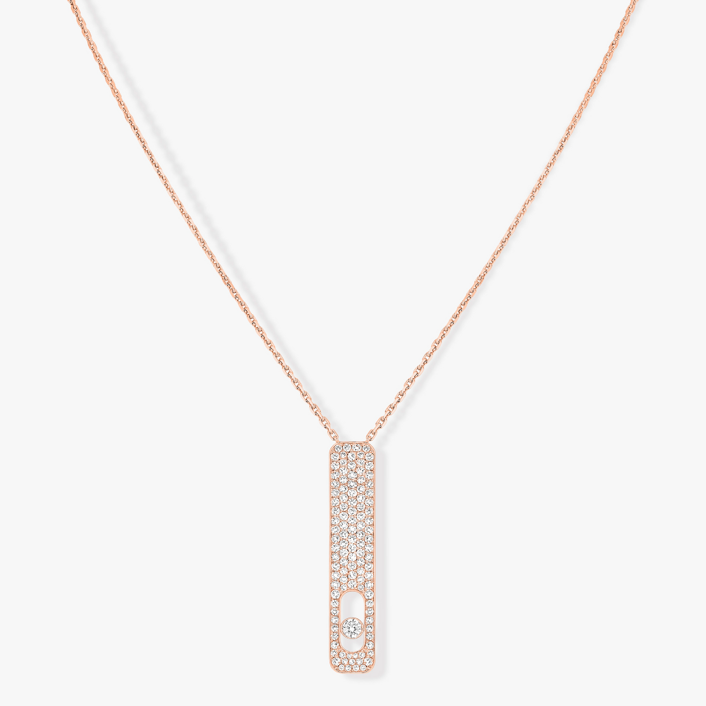 [Eterna Jewels]MY FIRST DIAMOND PAVED NECKLACE