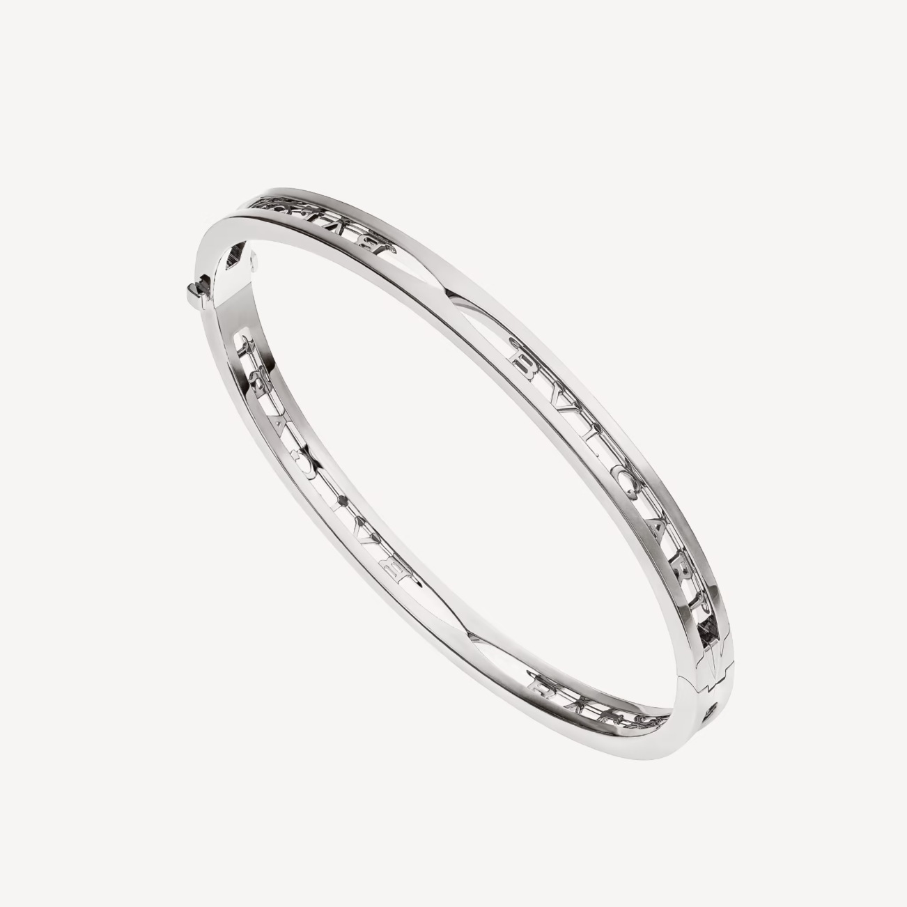 [Eterna Jewels]ZERO 1 SPIRAL LOGO SILVER BRACELET