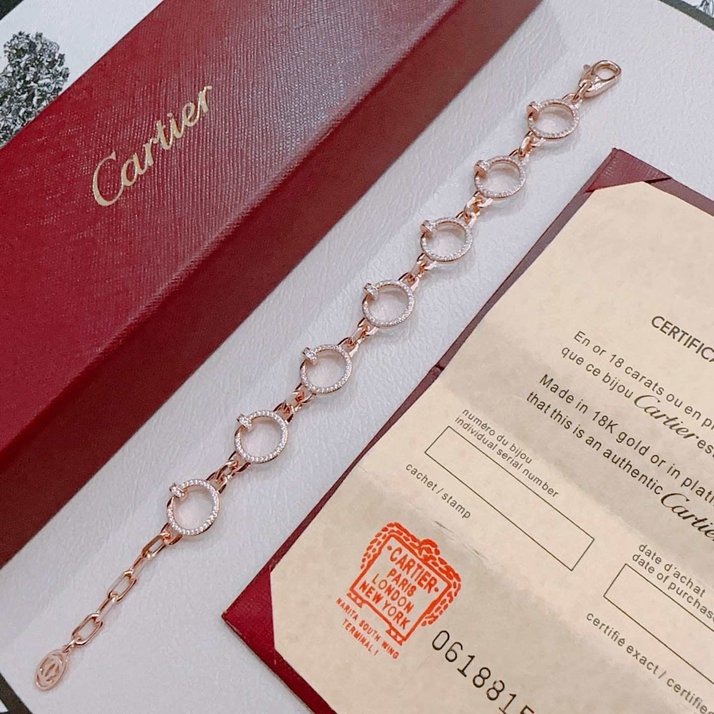 [Eterna Jewels Jewelry] LOVE&JUSTE BRACELET DIAMONDS
