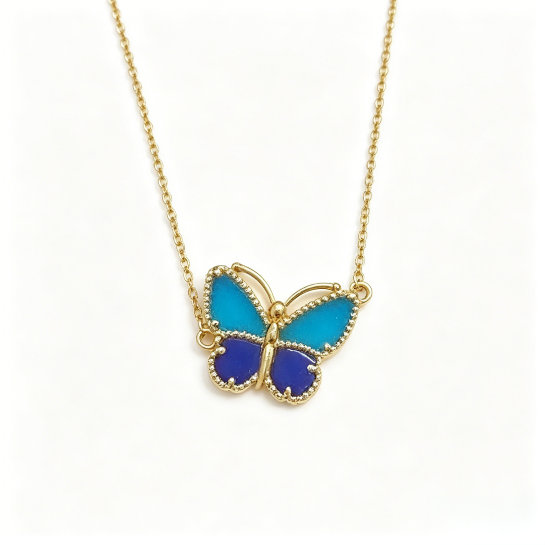 [Eterna Jewels] 2026 NEW LUCKY BUTTERFLY 1 MOTIFS NECKLACE