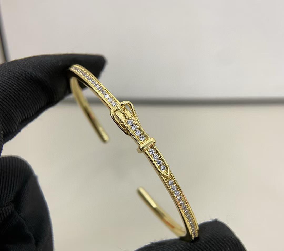 [Eterna Jewels]DIAMOND-ENCRUSTED BRACELET THREE COLORS