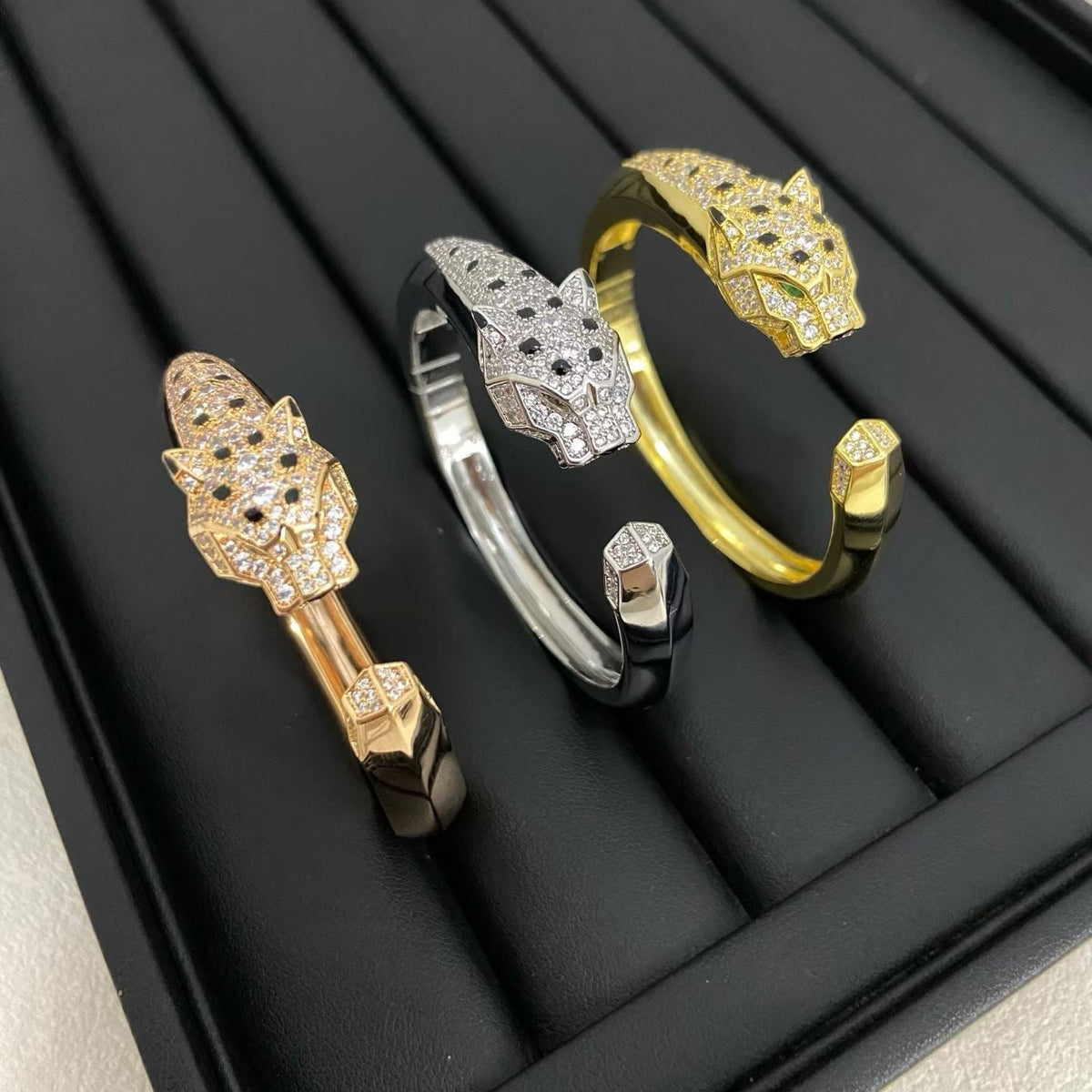 [Eterna Jewels]DIAMOND MACHINE LEOPARD BRACELET