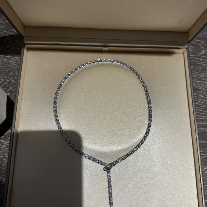 [Eterna Jewels]NEW！SERPENT DIAMOND NECKLACE