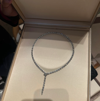 [Eterna Jewels]NEW！SERPENT DIAMOND NECKLACE