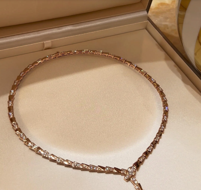 [Eterna Jewels]NEW！SERPENT DIAMOND NECKLACE