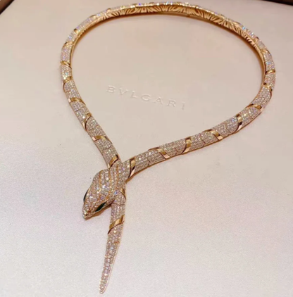 [Eterna Jewels]HAUTE COUTURE GOLD SERPENTI NECKLACE