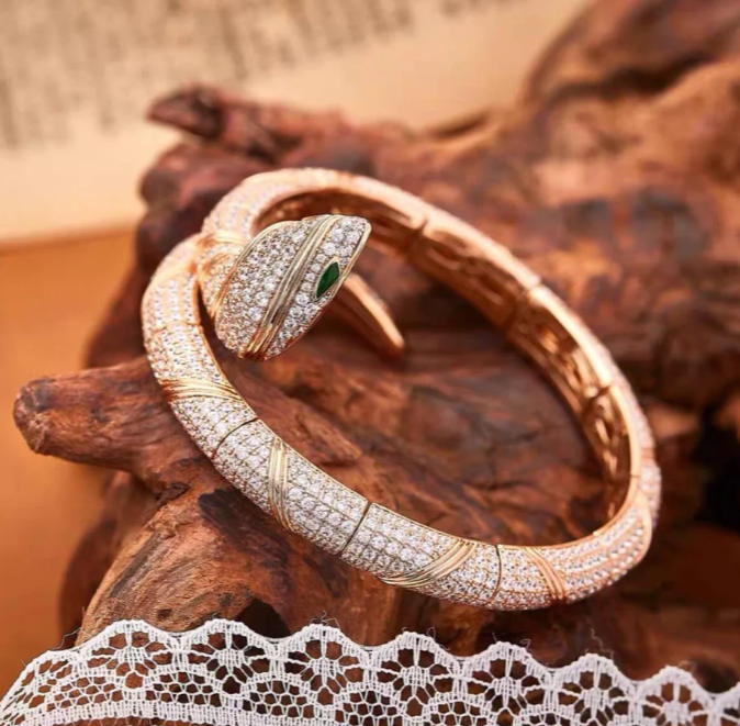 [Eterna Jewels]HAUTE COUTURE GOLD SERPENTI BRACELET