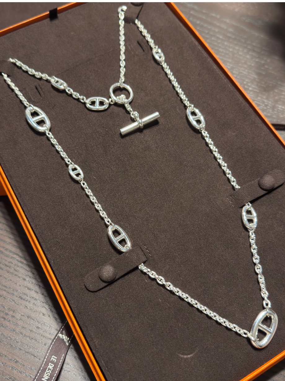 [Eterna Jewels]Classic Silver Sweater Chain