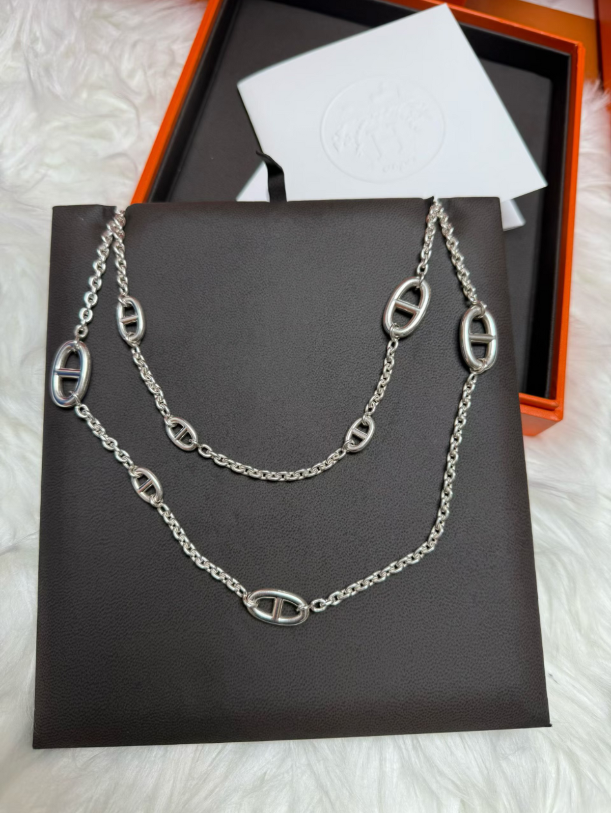 [Eterna Jewels]Classic Silver Sweater Chain