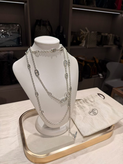 [Eterna Jewels]Classic Silver Sweater Chain
