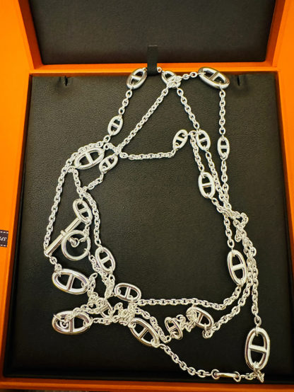 [Eterna Jewels]Classic Silver Sweater Chain