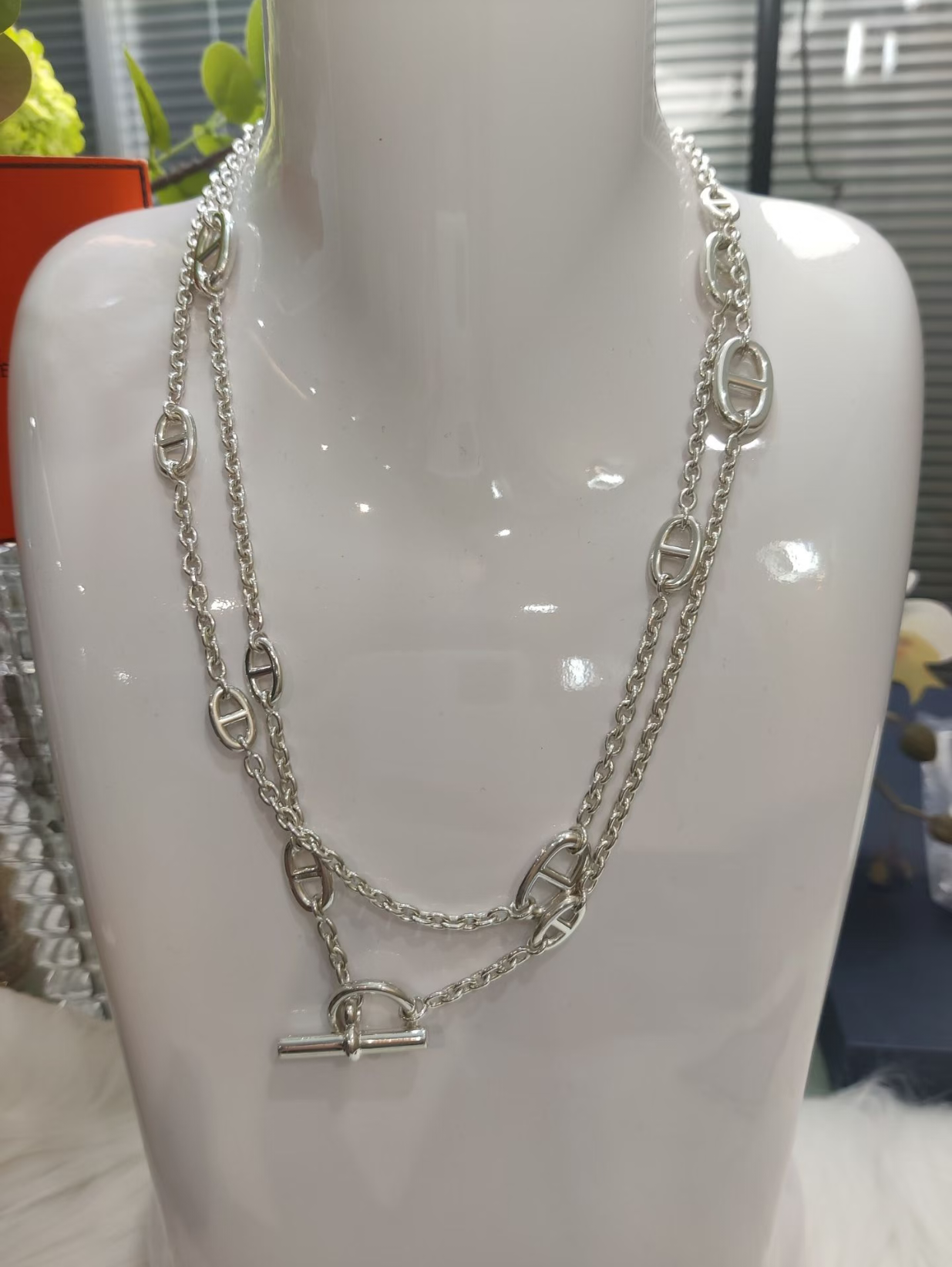 [Eterna Jewels]Classic Silver Sweater Chain