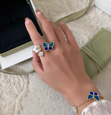 [Eterna Jewels]2026 NEW TWIN BUTTERFLY LUCKY RING