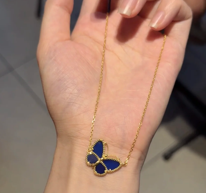 [Eterna Jewels]2026 NEW BUTTERFLY BLUE   NECKLACE