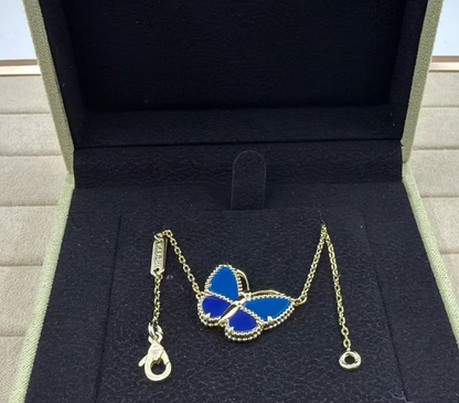 [Eterna Jewels]2026 NEW BUTTERFLY BLUE   NECKLACE