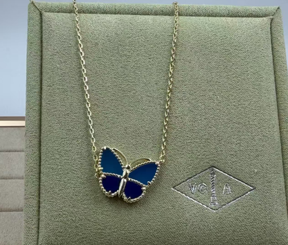 [Eterna Jewels]2026 NEW BUTTERFLY BLUE   NECKLACE