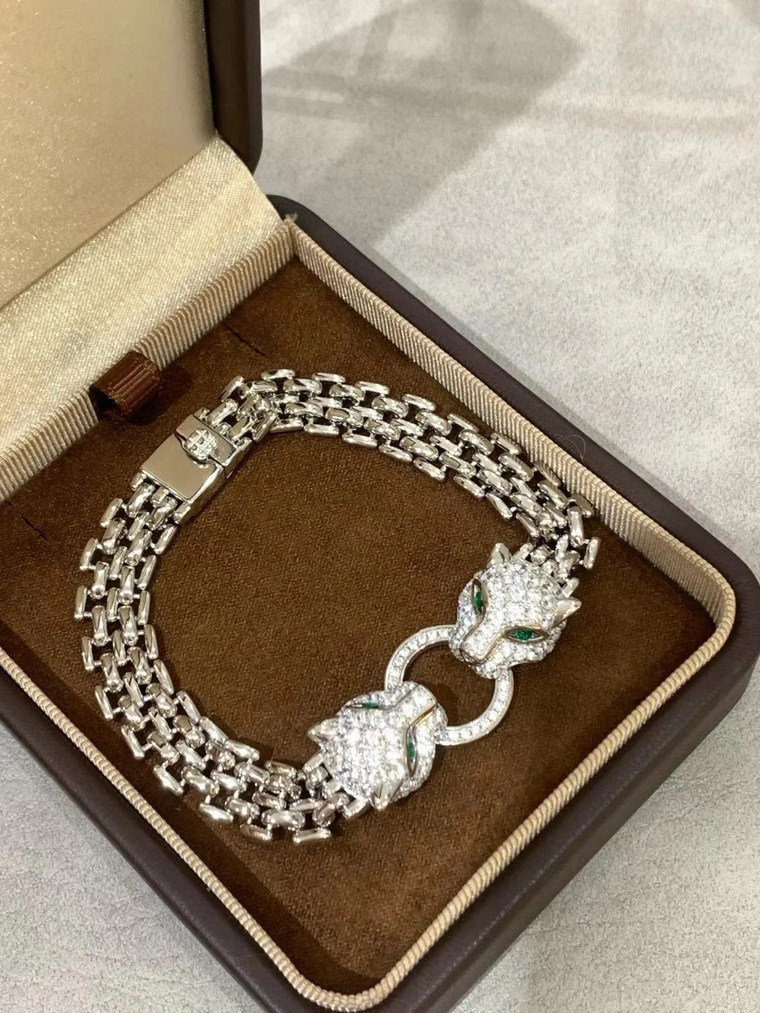 [Eterna Jewels] DOUBLE PANTHER BRACELET