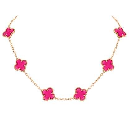 [Eterna Jewels] 26 NEW PINK BUBBLE ENAMEL SET