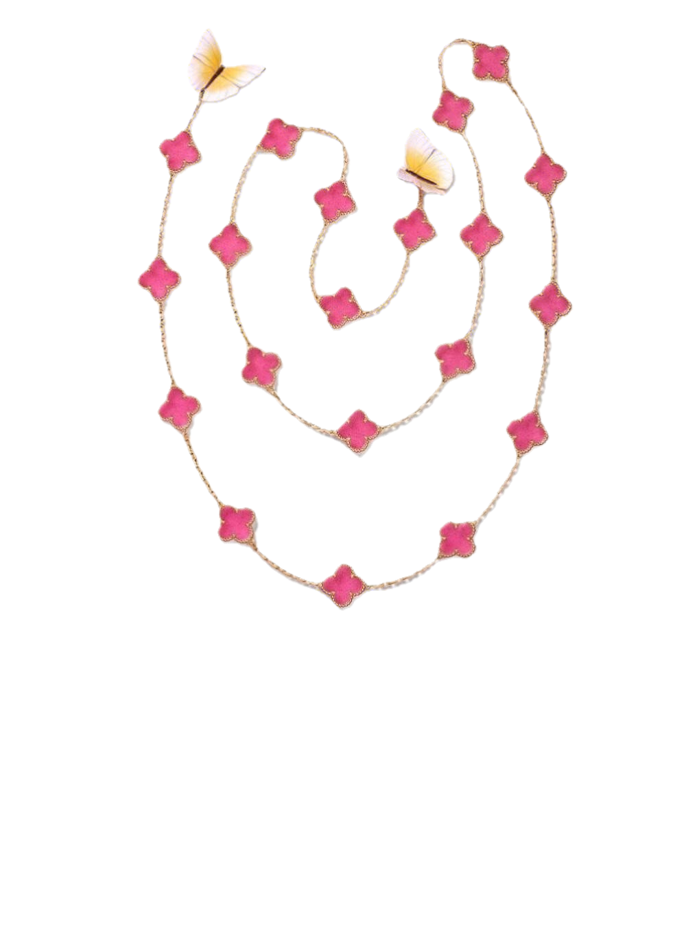 [Eterna Jewels] 26 NEW PINK BUBBLE ENAMEL SET