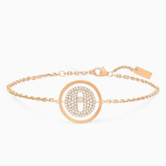 [Eterna Jewels]LUCKY MOVE DIAMOND PAVED BRACELET