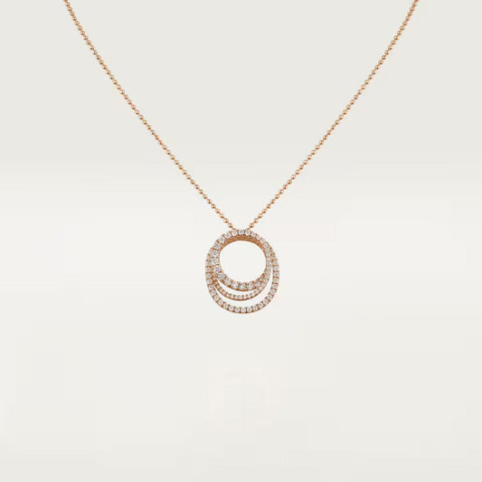 [Eterna Jewels]ETINCELLE  FULL DIAMOND NECKLACE