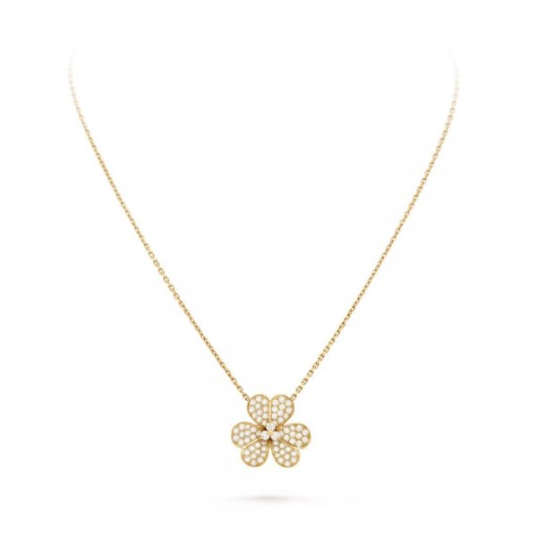 [Eterna Jewels]FLOWER DIAMOND NECKLACE