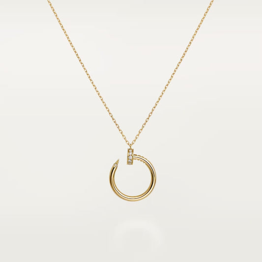 [Eterna Jewels]JUSTE NECKLACE HALF DIAMOND